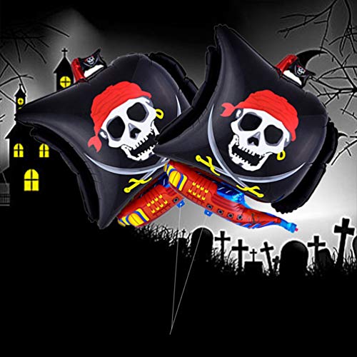 STOBOK Pirate Theme Foil Balloon Set #TOP27
