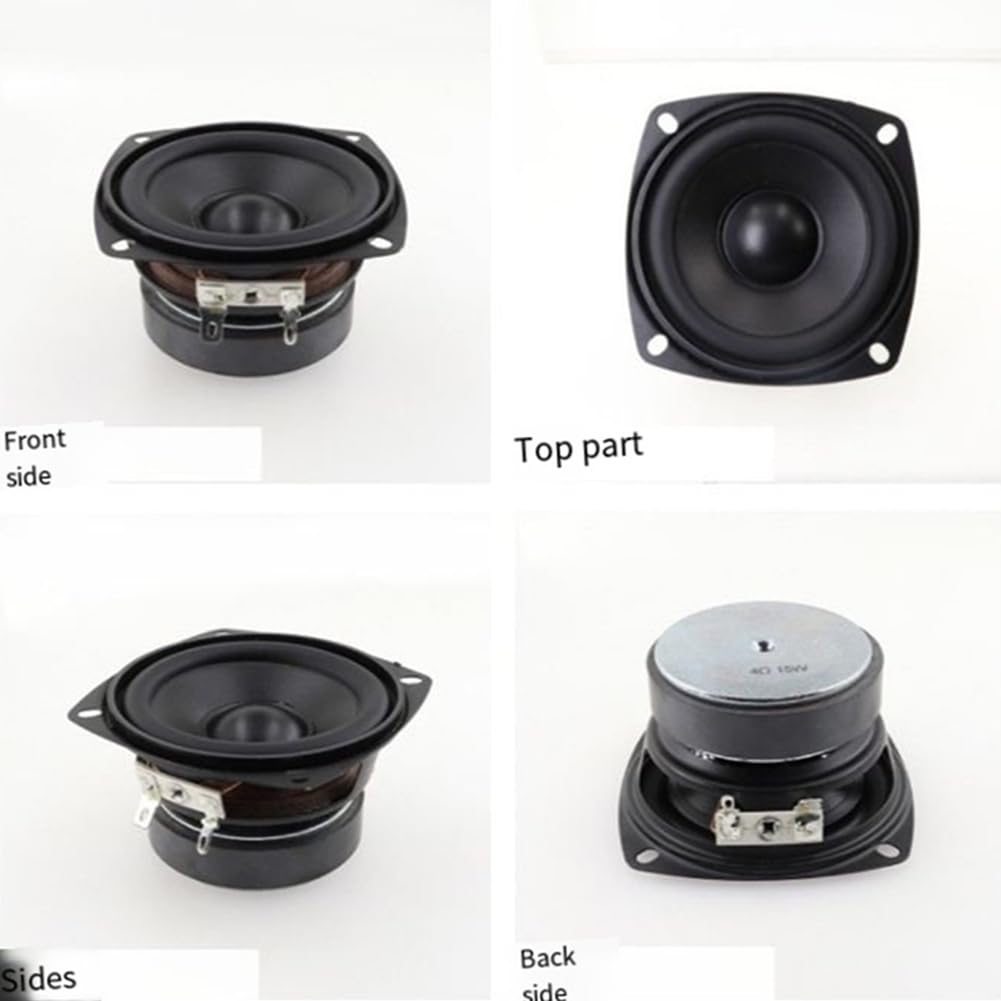 HiFi Home Sound Theater Subwoofer 78mm 4ohm 15w 3 Pollici Convex Woofer per Altoparlanti