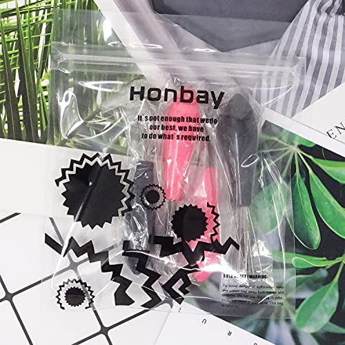 Honbay 4PCS Hair Brush Cleaning Tool Mini Comb Cleaner Brush Small Hair Brush Combs with Plastic Handle for Removing Hair Dust Home Salon Use - Image 8