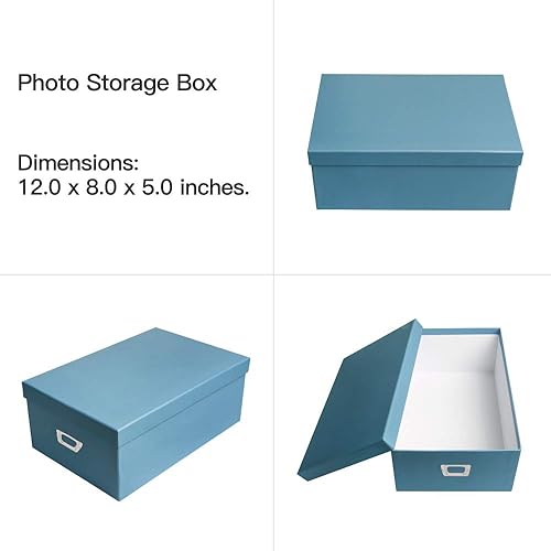 Miniatura 4 de novelinks Estuche para fotos de 4 x 6 pulgadas, caja de almacenamiento de fotos  10 contenedores interiores de almacenamiento de fotos, estuche