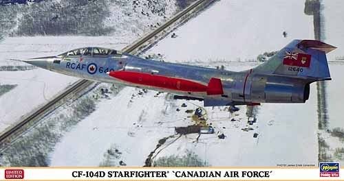 Maquette Haut de Gamme CF-104D Star Fighter Hasegawa 1/48 Originale