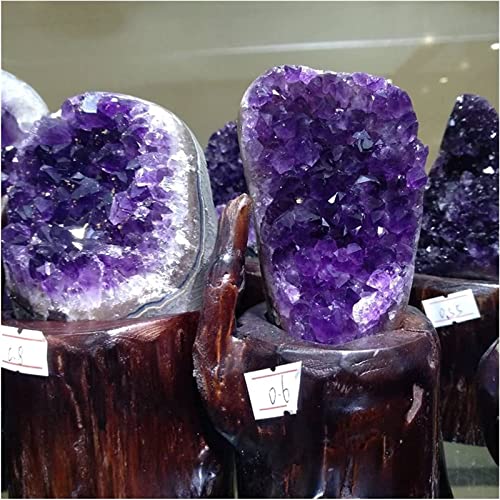 Amethyst Quartz Cluster de alta pureza mineral origen uruguayo genuino 3