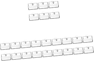 Balacoo 24 Peças Bacia De Alimentação De Tanque De Peixes Tubo De Alimentação De Peixes Tubo De Alimentação De Camarão E Prato Tigela De Camarão Tigela De Aquário Copo Anel De Alimentação