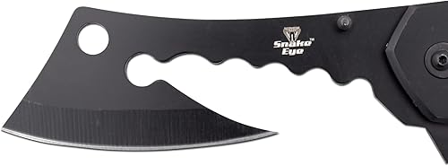 Miniatura 4 de Snake Eye Tactical Every Day Carry Mini-Cleaver Style Blade Gaint Cuchillo plegable  Cuchillo de bolsillo de supervivencia al aire libre  Cuchillo