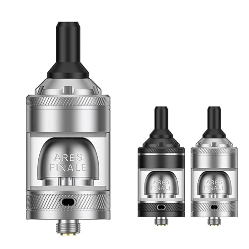 CmL Ares Finale RTA Tank Atomizer 4.5ml AX t@Ci ^N Ag}CU[ dq^oR Vape xCv jR`t[ (Silver)