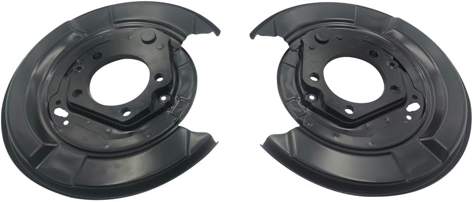 924-373 Set of 2 Brake Dust Shields Rear for 2004-2007 Toyota Highlander for 2006-2008 Lexus Rx400H for 2007-2009 Lexus Rx350 for 2004-2006 Lexus Rx330