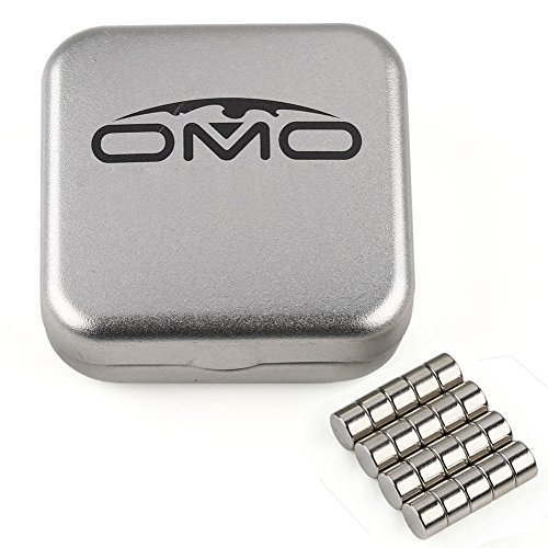 OMO Magnetics lIW}Olbg lIWE N50 ~` ی^ 6x4mm jbPbL pP[Xt Ȋw [ ItBXėp (20)