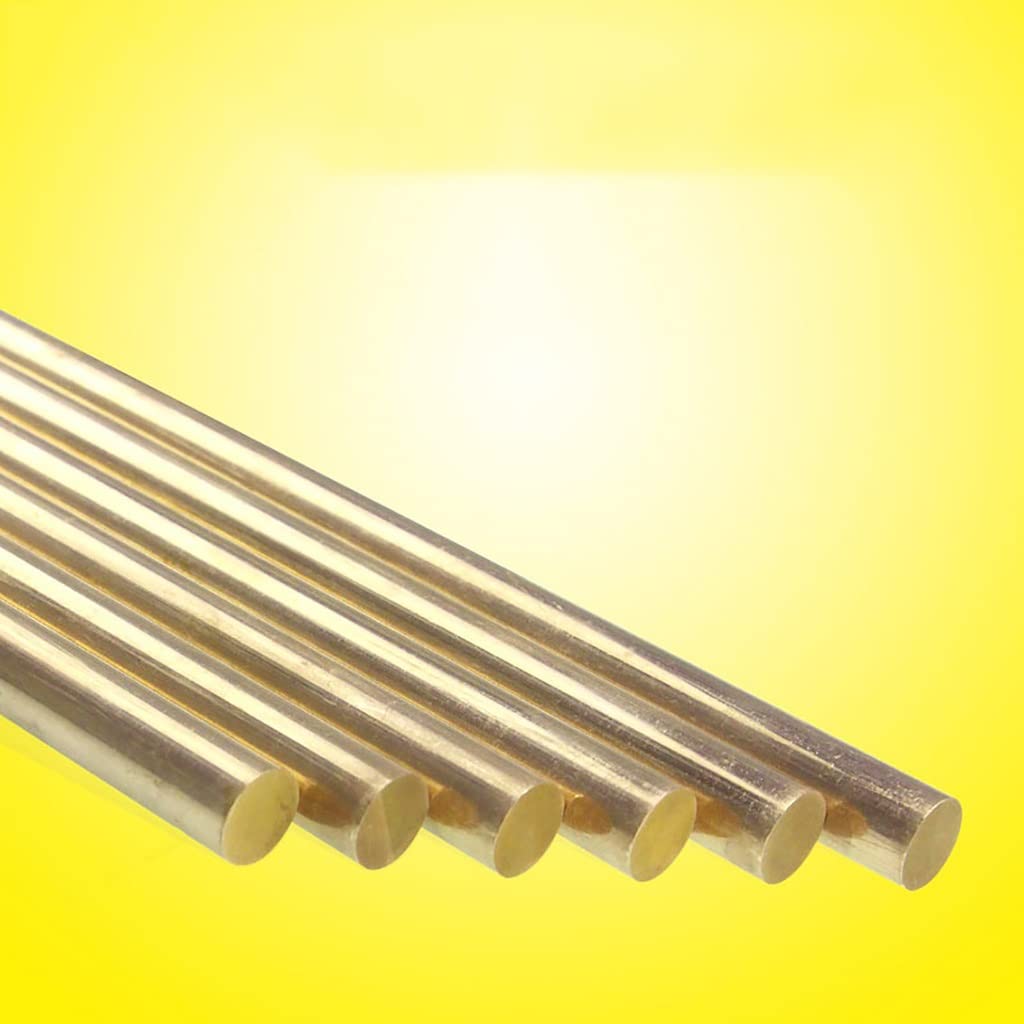 LSCAILIAO Lot De 6 Tiges Rondes En Laiton H59 Pour Travaux