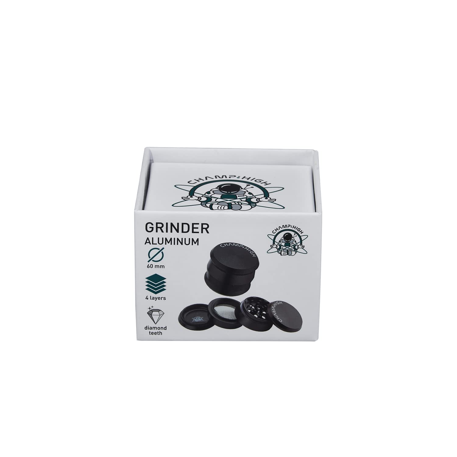 Alu Grinder Black