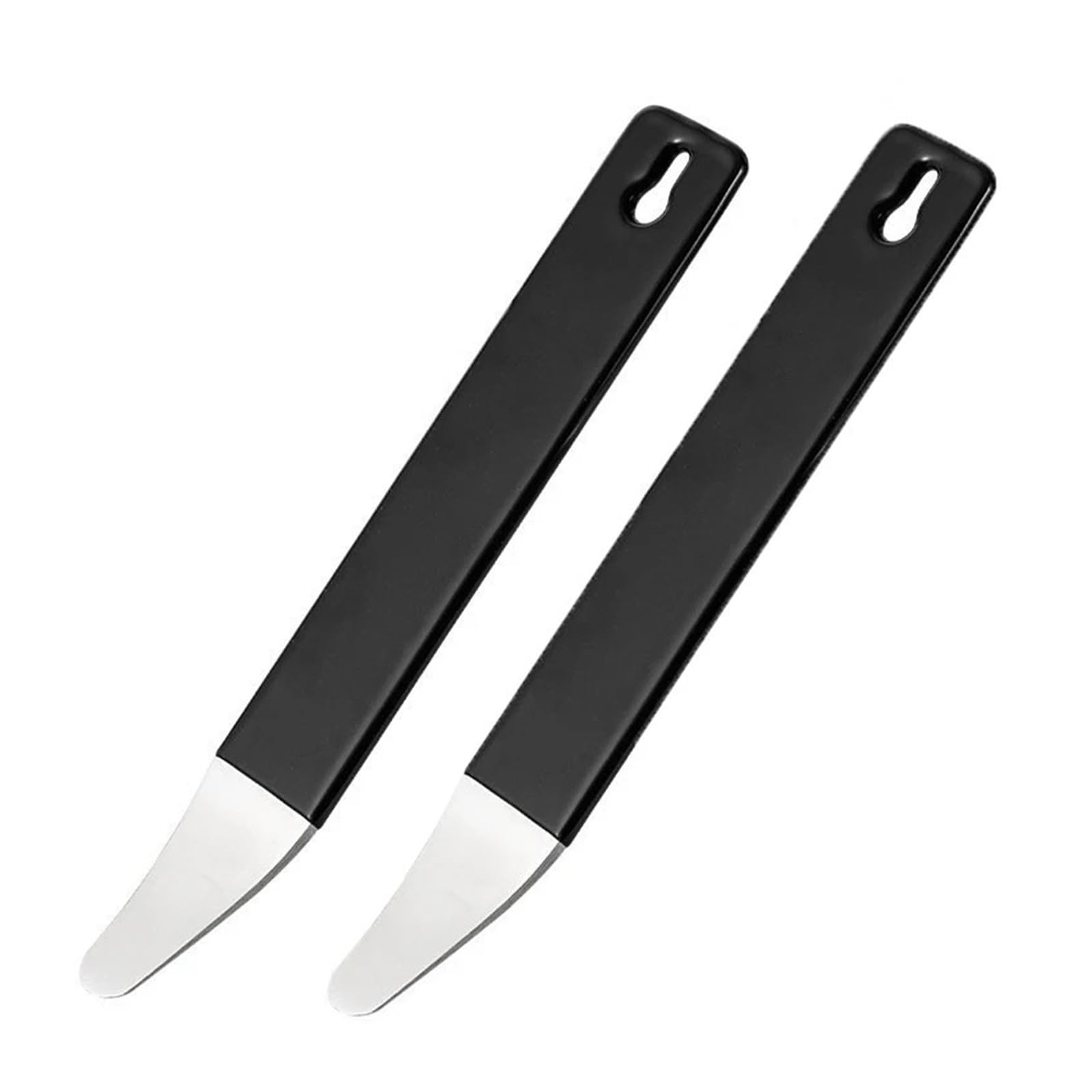 Stainless Steel Car Trim Removal Pry Tool Door Panel Fastener Driver (Black-2 szt.)
