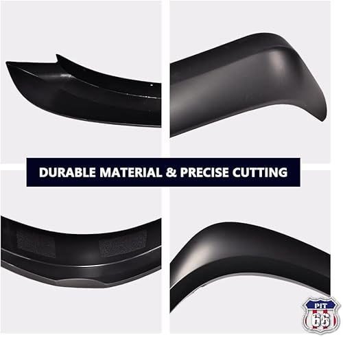 Miniatura 5 de PIT66 Guardabarros, compatible con modelos Dodge Dakota Crew Cab 2005-2010 compatibles con Ram Dakota Crew Cab Pickup Smooth Matte 2011, 4 unidades