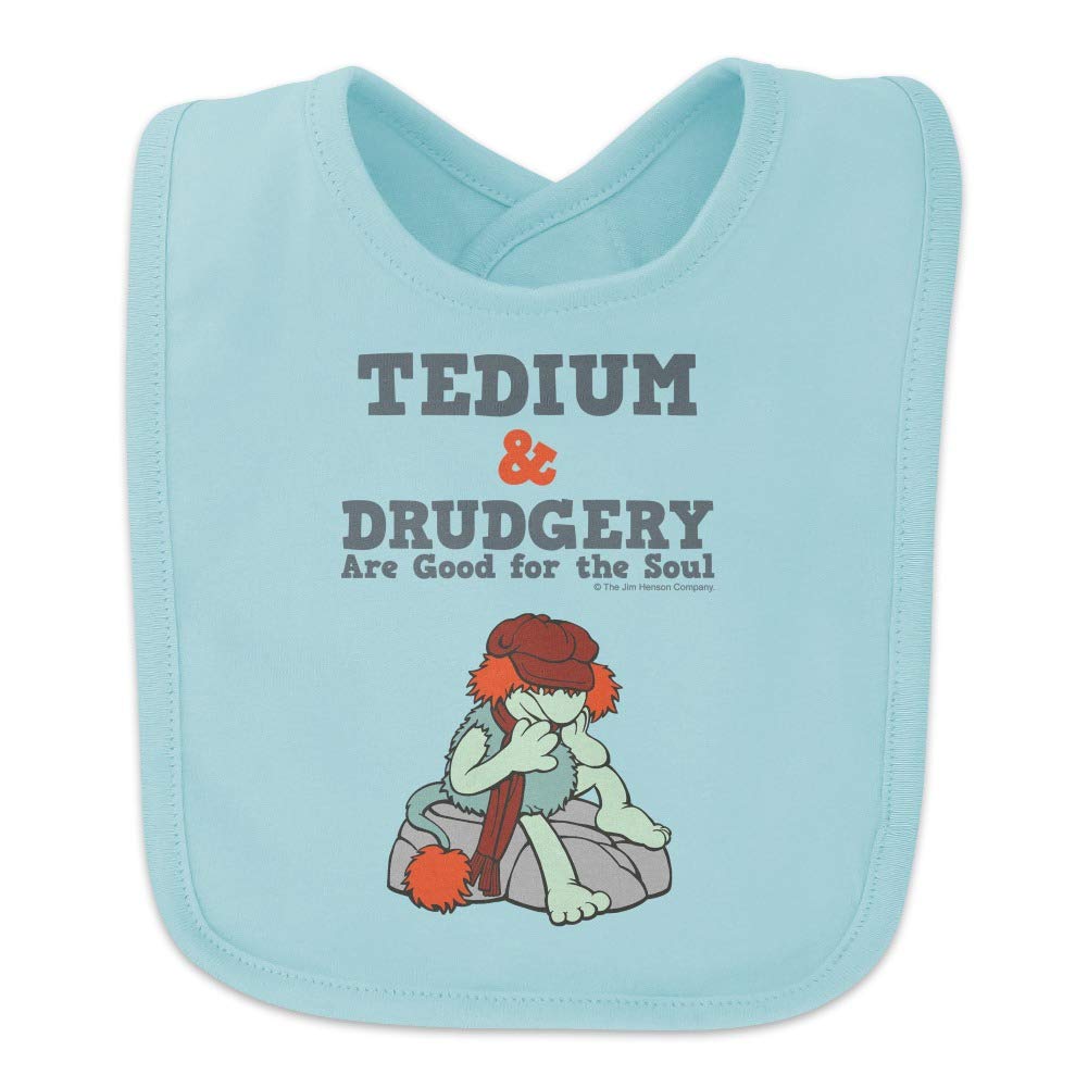 Tedium and Drudgery are Good for the Soul Boober Fraggle Rock Baby Bib