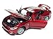 2017 Ford Mustang 5.0 GT Ruby Red Metallic with Silver Stripes 1/18 and 1/64 2 Cars Set Limited Edition to 1002 Pieces Worldwide Diecast Model Cars by Autoworld AW245