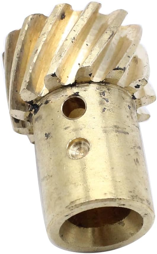 2 PCS/SET SHLPDFM Brass Roller Cam HEI Distributor Gear 350 0.500" Shaft Fits for Chevy MSD 350 .500in Shaft SBC