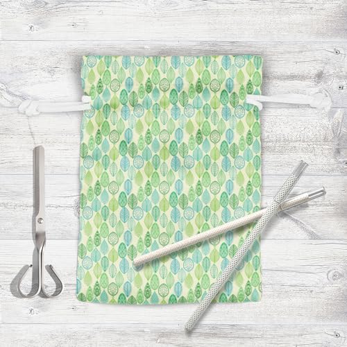 Image of ArtzFolio Vintage Ornate Leaves | Pouch Wrist Potli Bag | Bag for Weddings & Casual Parties