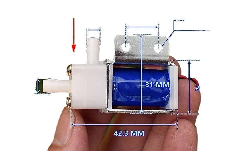 Mini vanne de débit d'air et d'eau pour réparer un pulvérisateur 12V - 2