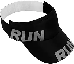 Viseira para Corrida Hupi Run Preto