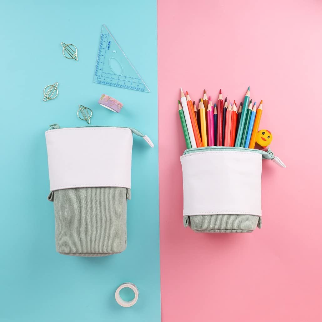 Astuccio Porta Matite Grande Capacità – 24,5x13x5 Cm, In Tessuto Oxford, Resistente – Ideale Per Scuola, Ufficio, Viaggi E Cosmetici