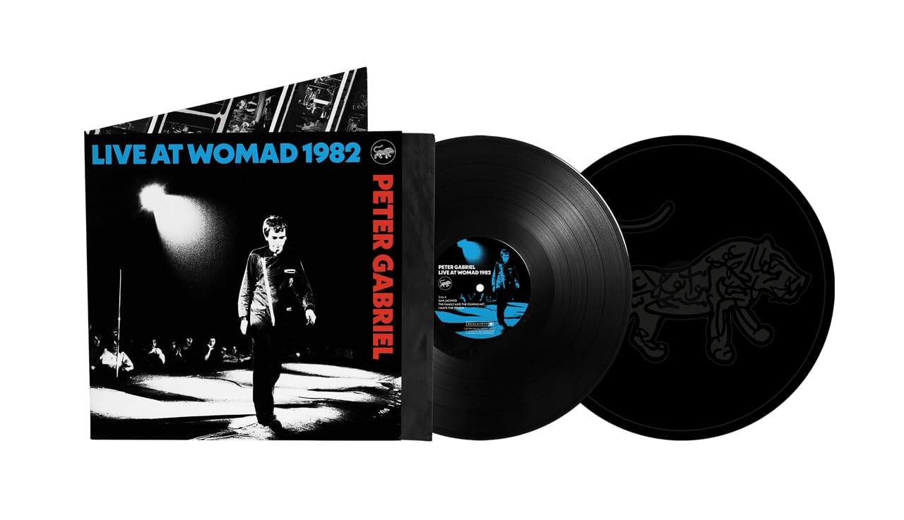 Peter Gabriel Live At Womad 1982 Double LP Vinyl PGLP23 NEW