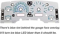 Vista 5 de HERCOO Bombillas LED azules para medidor de instrumentos, velocímetro, compatible con Dodge Ram 1500 2500 3500 2002-2006