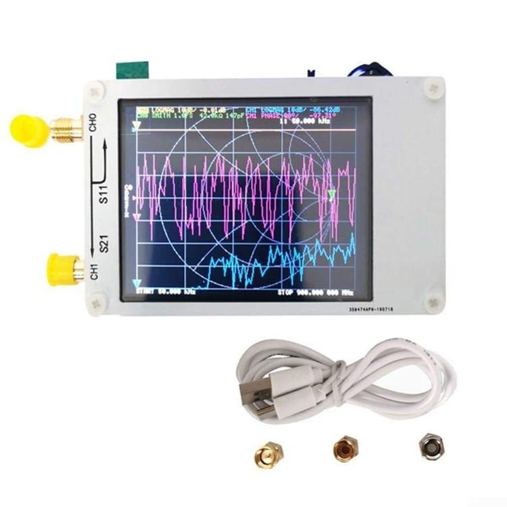 Analizzatore di rete vettoriale,Portatile 50kHz-300MHz,Per l'analisi dello spettro