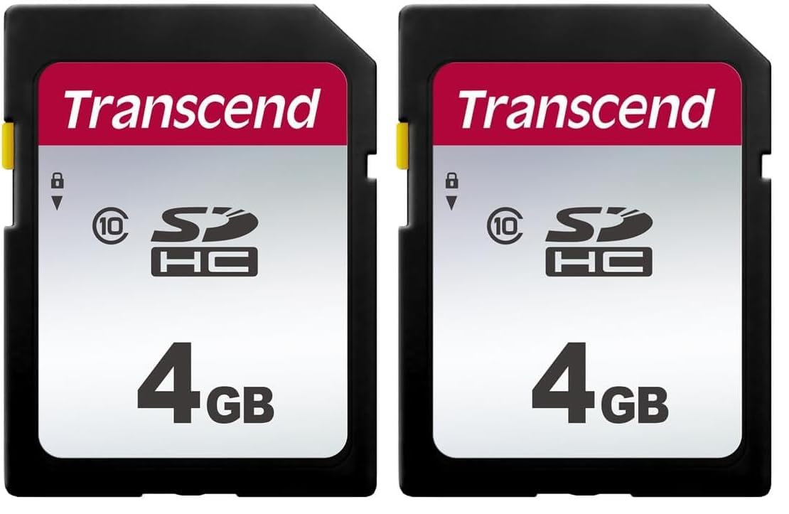 Transcend SDHC 300S SpeicherkarteB 4 g