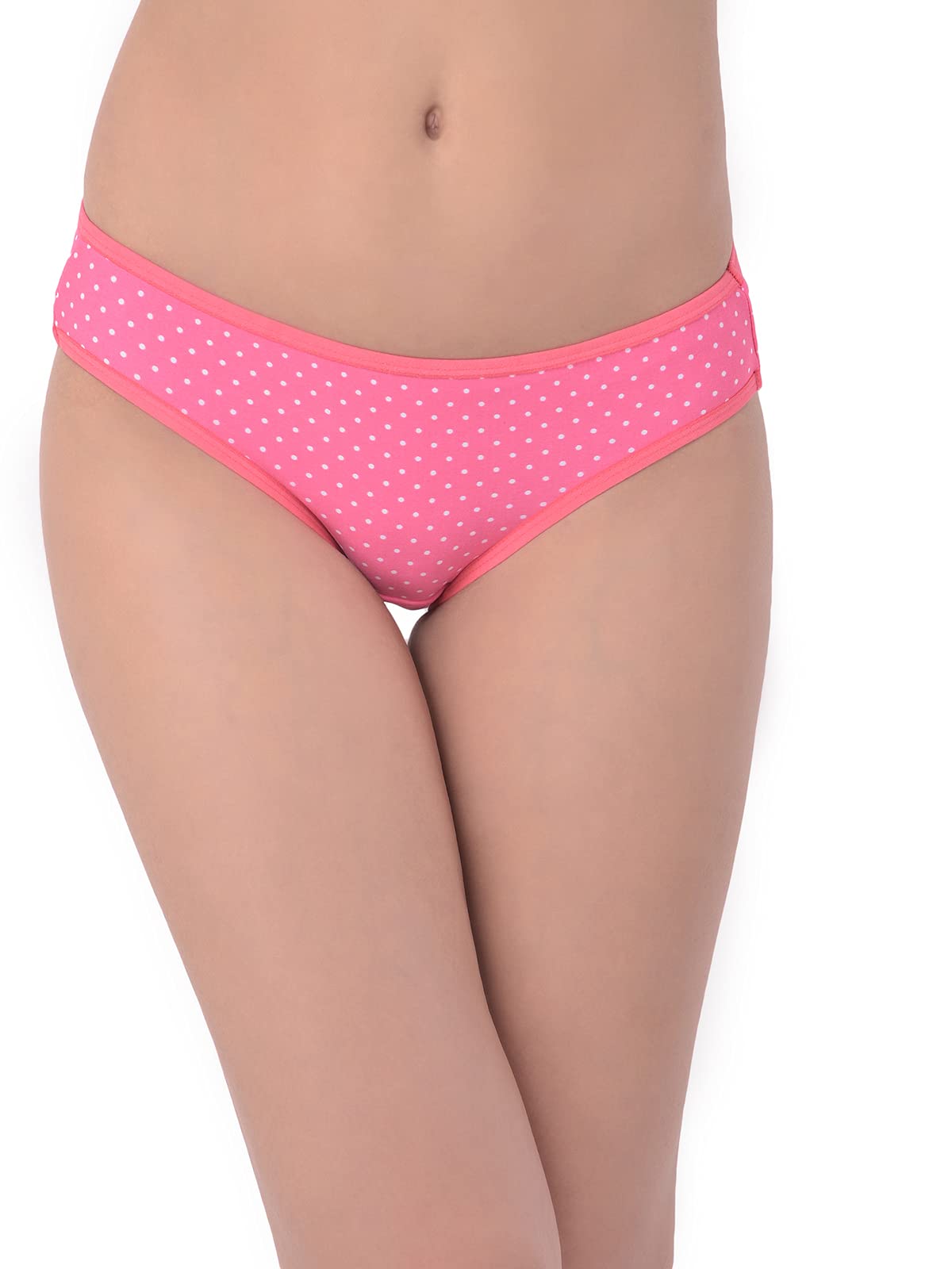 clovia Women's Low Waist Polka Print Bikini Panty-picture-43