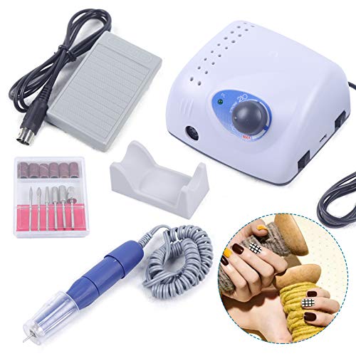 Taladro eléctrico de uñas profesional 65W 35000RPM miniatura 4