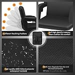 Heated Stadium Seats for Bleachers with Back Support, Black - Image 4