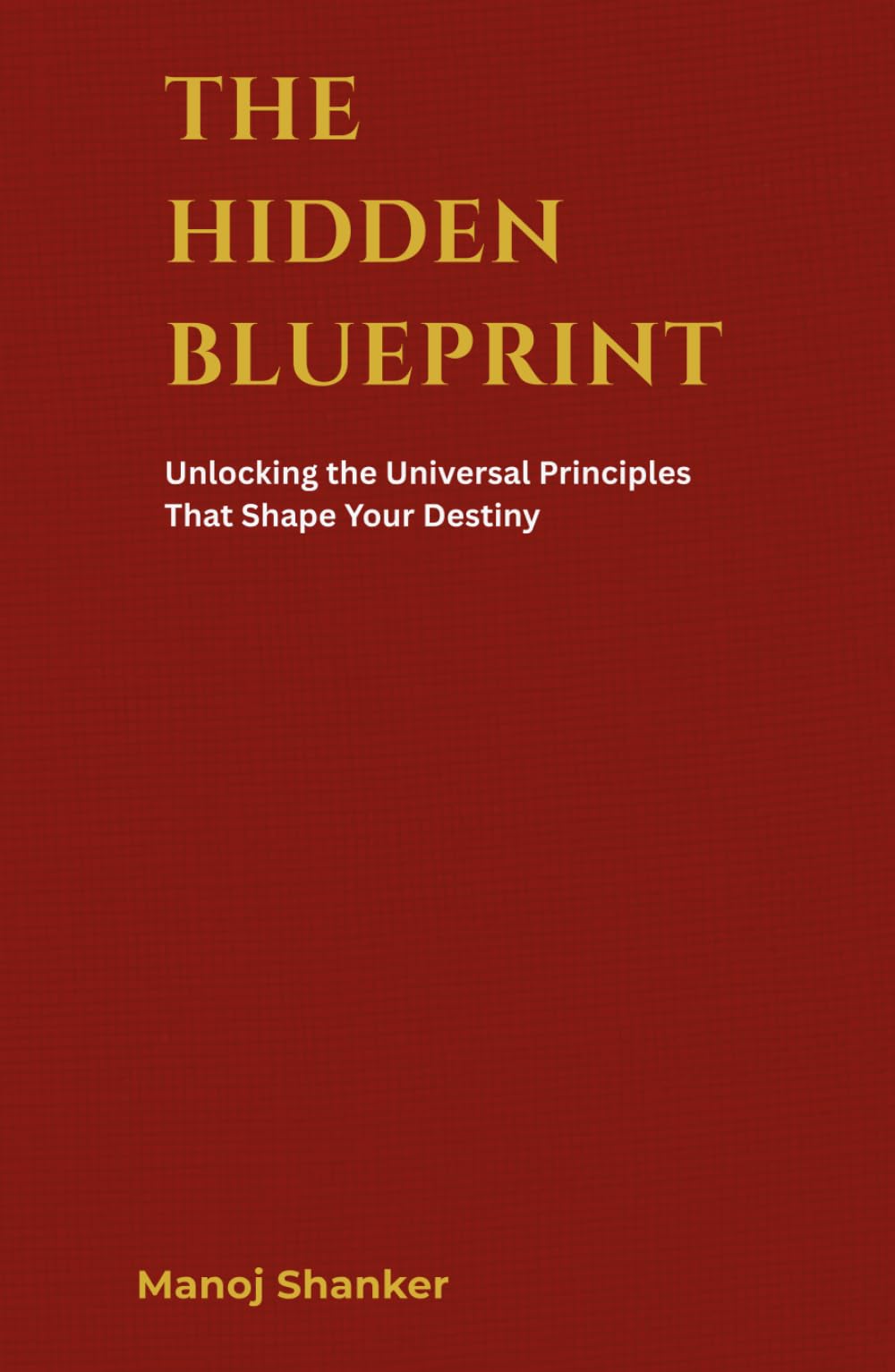 The Hidden Blueprint: Unlocking the Universal Principles That Shape Your Destiny