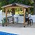 Backyard Discovery Granada Grill Gazebo Pavilion w/Outdoor Bar, 80" Grill Space, Hard Top Steel Metal Roof, Wind Resistant - 100 mph, Supports 4,800 lbs of Snow, Electrical Outlet, USB, Grilling Hooks