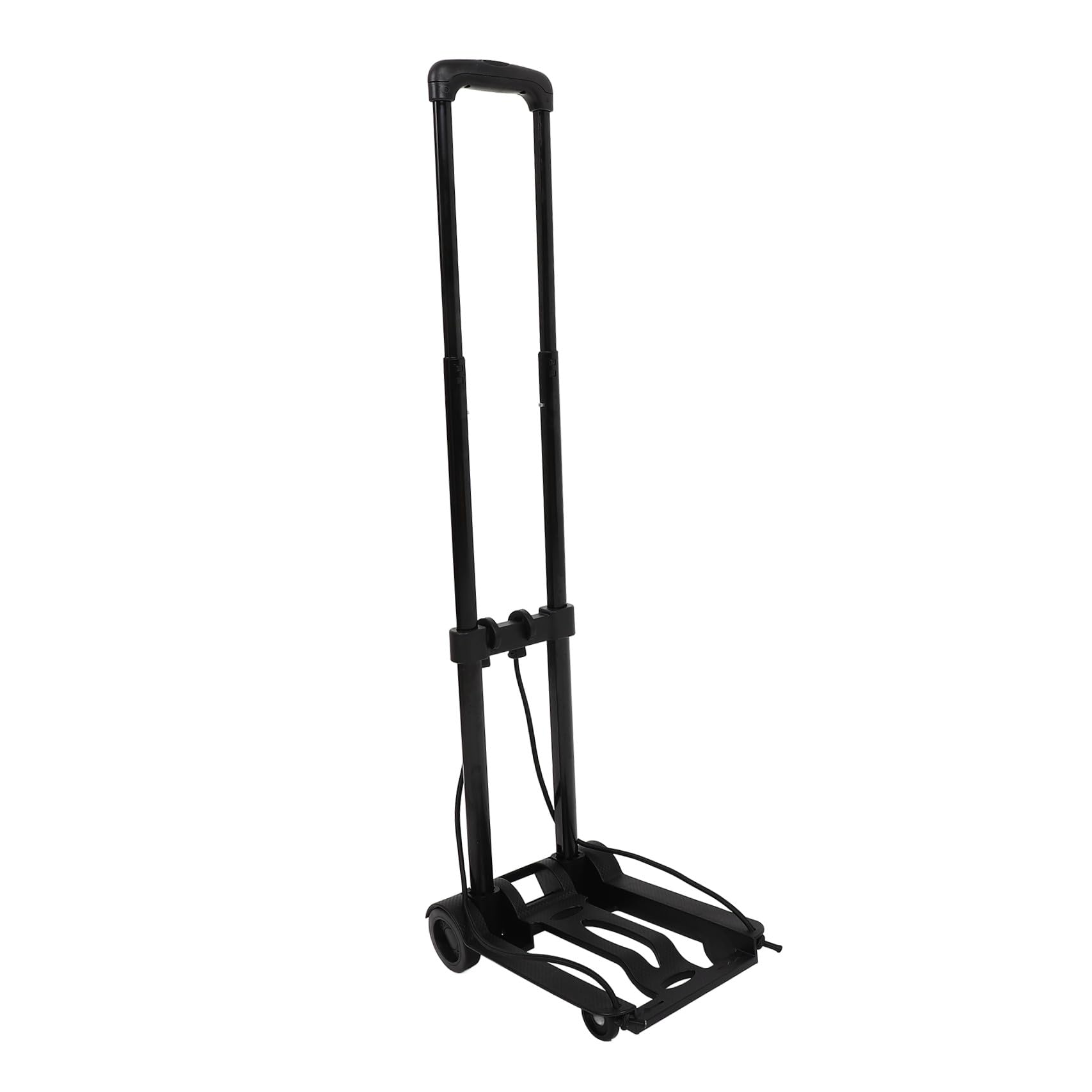 Healeved Carrito Compra Plegable Ruedas, Base Resistente y Estructura de Hierro y Abs, Carrito Portátil para Comestibles Adecuado para Uso Diario y Viajes