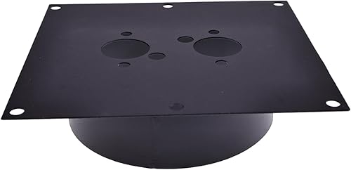 Miniatura 4 de ZTUOAUMA Placa de montaje de torreta universal de acero inoxidable de 1.575 in para calentadores de aire Eberspacher Webasto y más horno de