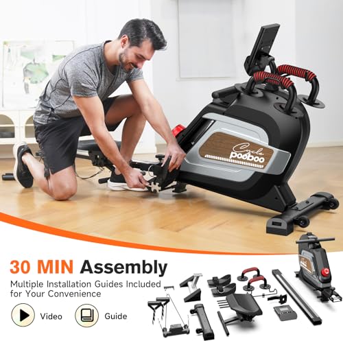 High Performance Magnetic Rowing Machine