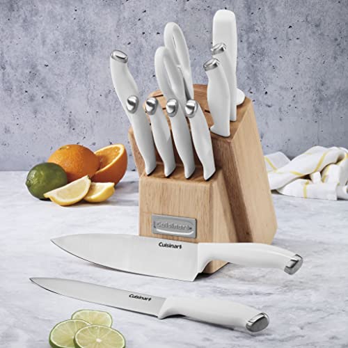 Cusinart Block Knife Set, 12pc Cutlery Knife Set with Steel Blades for Precise Cutting, Lightweight, Stainless Steel, Durable & Dishwasher Safe, C77SSW-12P - Image 7
