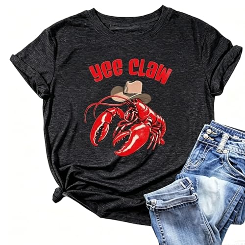 T-Shirt Femme Manches Courtes col rond imprimé vêtements mode été tendance