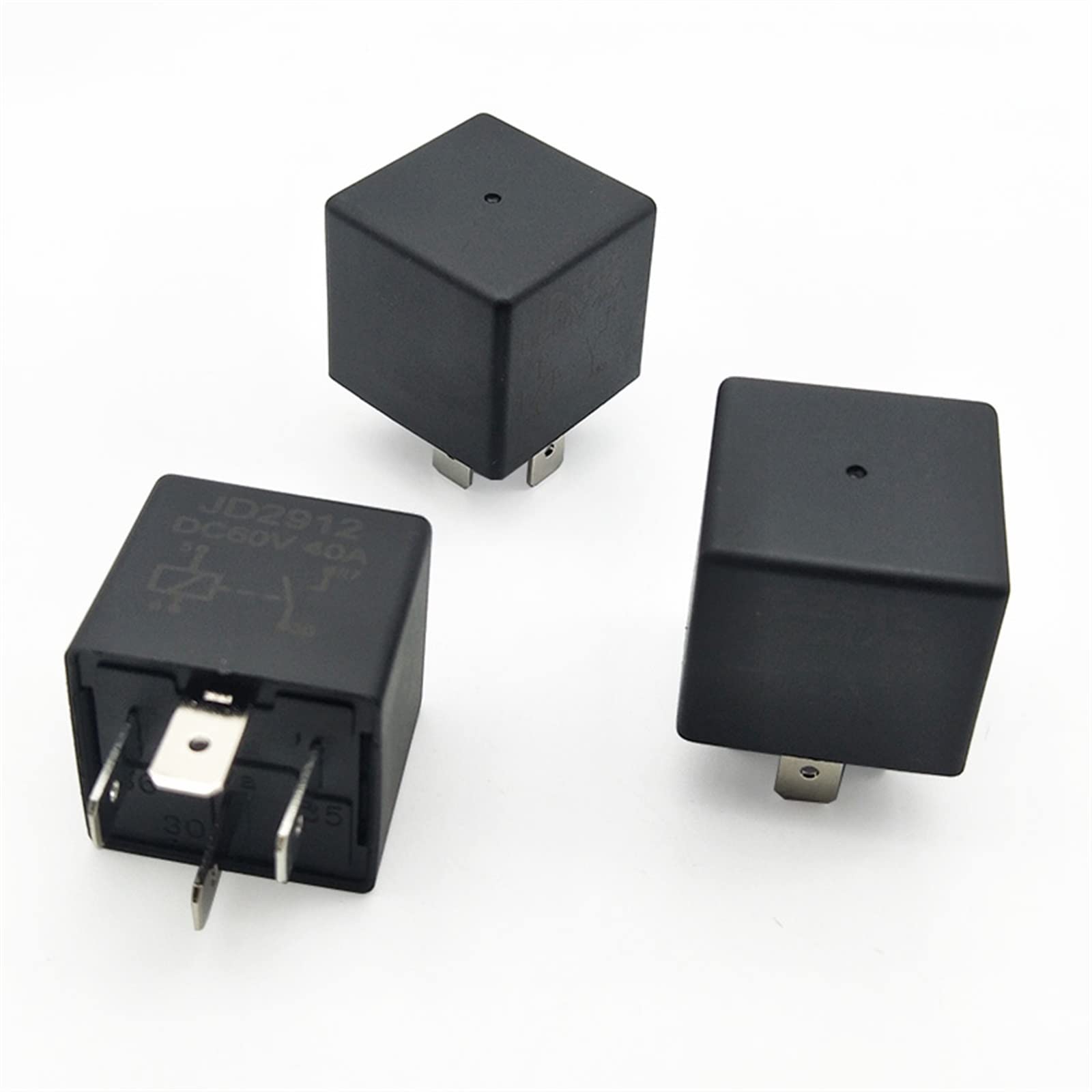 10 Pz JD2912 40A 4 Pin NO SPST DC60V Bobina Relè di Potenza di Sicurezza Auto Veicolo Parti di ricambio