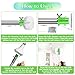Enhon Light Bulb Changer for High Ceilings and Recessed Lights, Suction Cup Light Bulb Changer Attachment Kit Compatible with DocaPole and Other Standard Threaded Extension Pole (Pole Not Included)