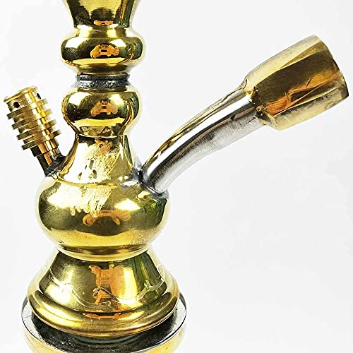 SSOLEREIT Shisha Set Luxus Premium Acryl Buch Shisha mit Silikon Shisha Bowl Silk Shisha Schlauchklemme Multicolor… – Bild 3