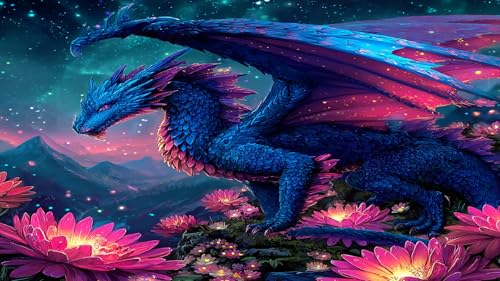 Puzzle de dragón de 1000 piezas: reta tu mente y alivia el estrés con este desafío imposible.