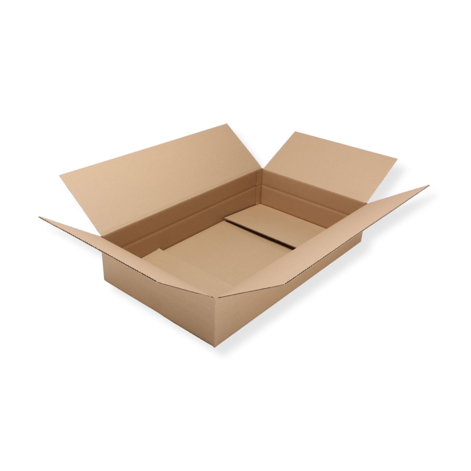 20 St. Faltkarton 800 x 460 x 150 mm braun 1-wellig stabiler Versandkarton Papp Box