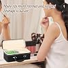 Yiju 15 Slots Bangle Box, Jade Bracelets Display Case Storage Case Jewelry Organizer PU Leather Bracelet Case for Retail Stores Dresser Engagement