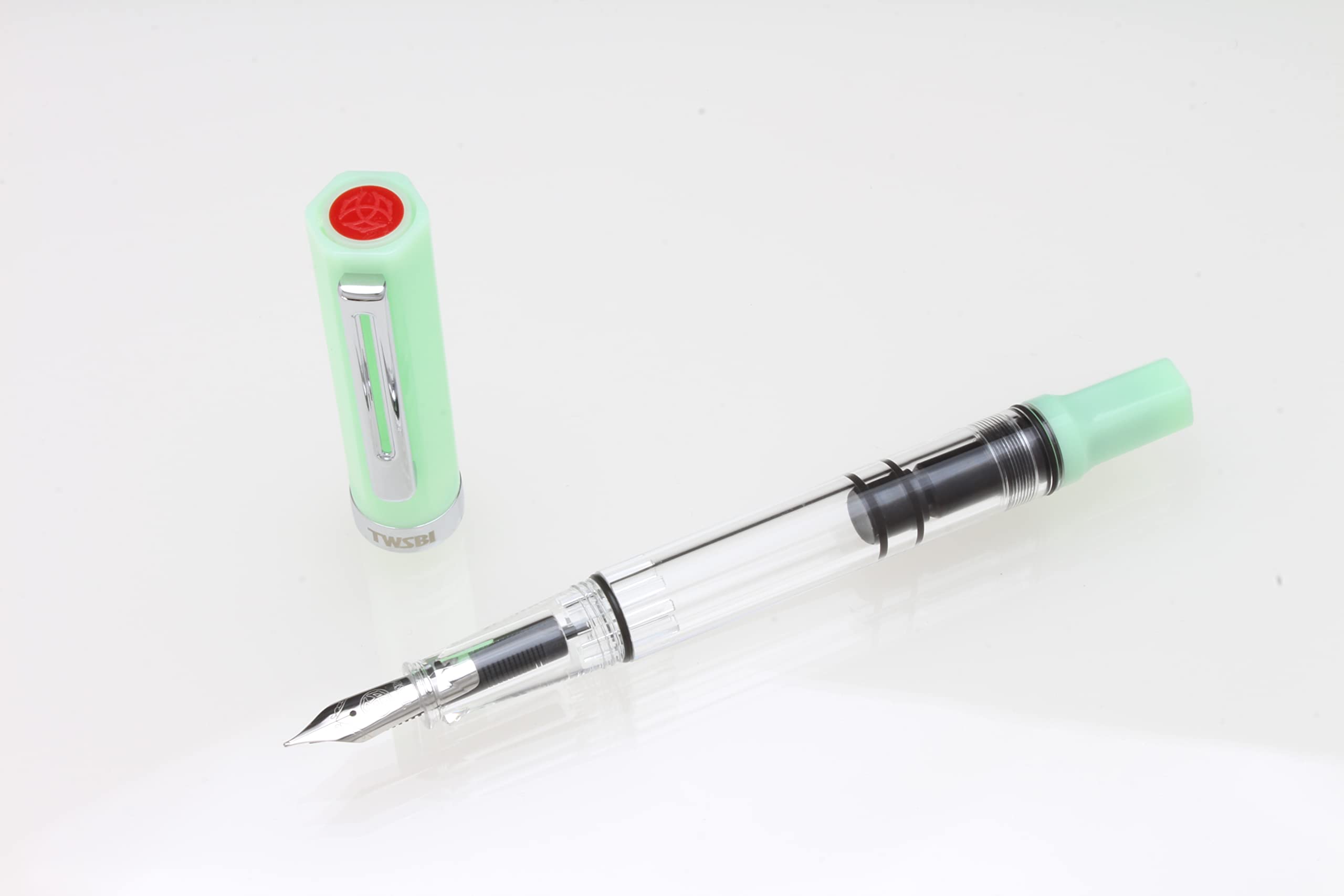 Amazon | ツイスビー 万年筆 エコ ジェイド F 細字 | 万年筆 | 文房具