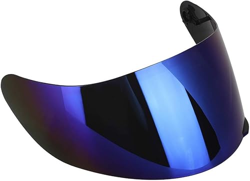 Miniatura 7 de Protector de visera para casco de motocicleta, de cara completa, repuesto para AGV K3SV K5 (azul)