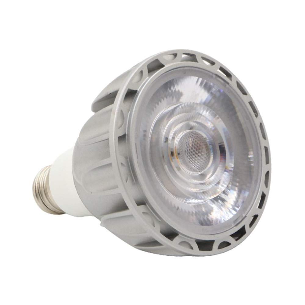 Aolyty 15w (55W Equivalent) PAR38 LED Spotlight Bulb Aluminum 800lm E26 Base 30° Beam Angle COB Chip On Board Light (Warm White)