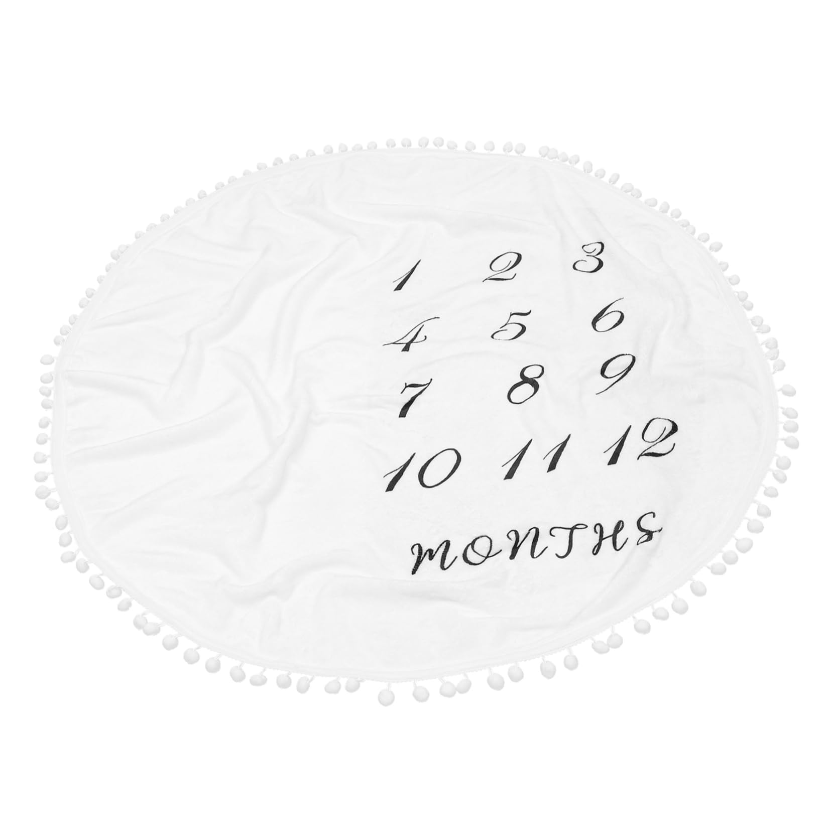 Couverture de photographie bébé pour garder un souvenir du mois de naissance