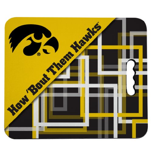 VictoryStore Outdoor Seat Cushions - University of Iowa Stadium Seat Cushion - How 'Bout Them Hawks