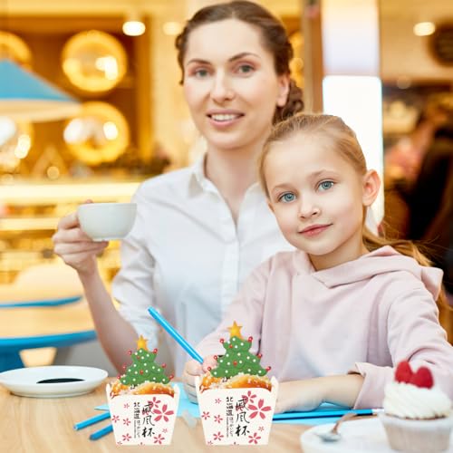 Caissettes en papier jetables pour éviter le démoulage difficile des muffins - 6