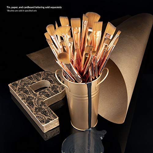 Royal & Langnickel Crafter's Choice Pro Synthetic Sable Mop Craft Brush Set, 3Pc #TOP5