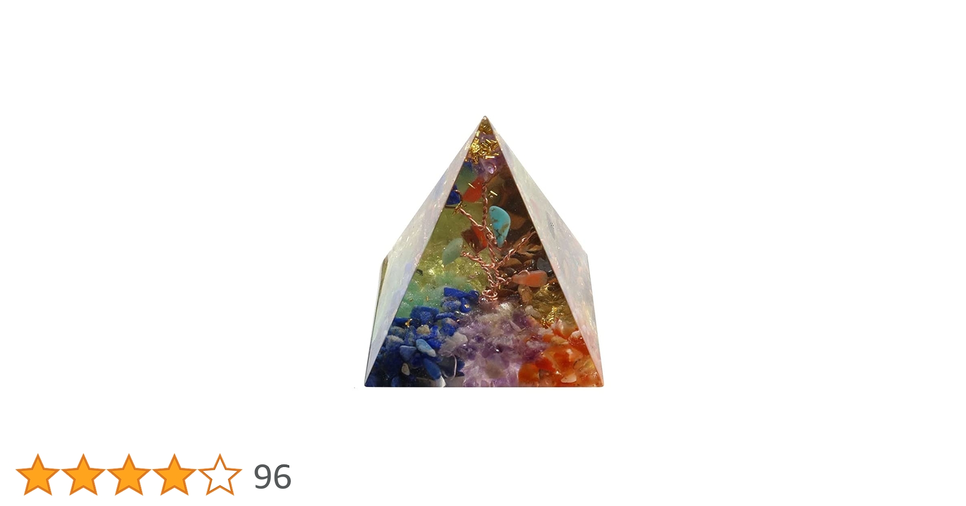 オルゴナイト 金運 タイガーアイ ピラミッド型 金運の願掛け オルゴナイト 金運 タイガーアイ ピラミッド型 金運の願掛け